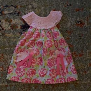 Mud Pie Dress with Removable Bunnies